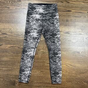 Athleta Elation Glades 7/8 Tight Womens Medium Grey Flagstone Hise Rise Leggings